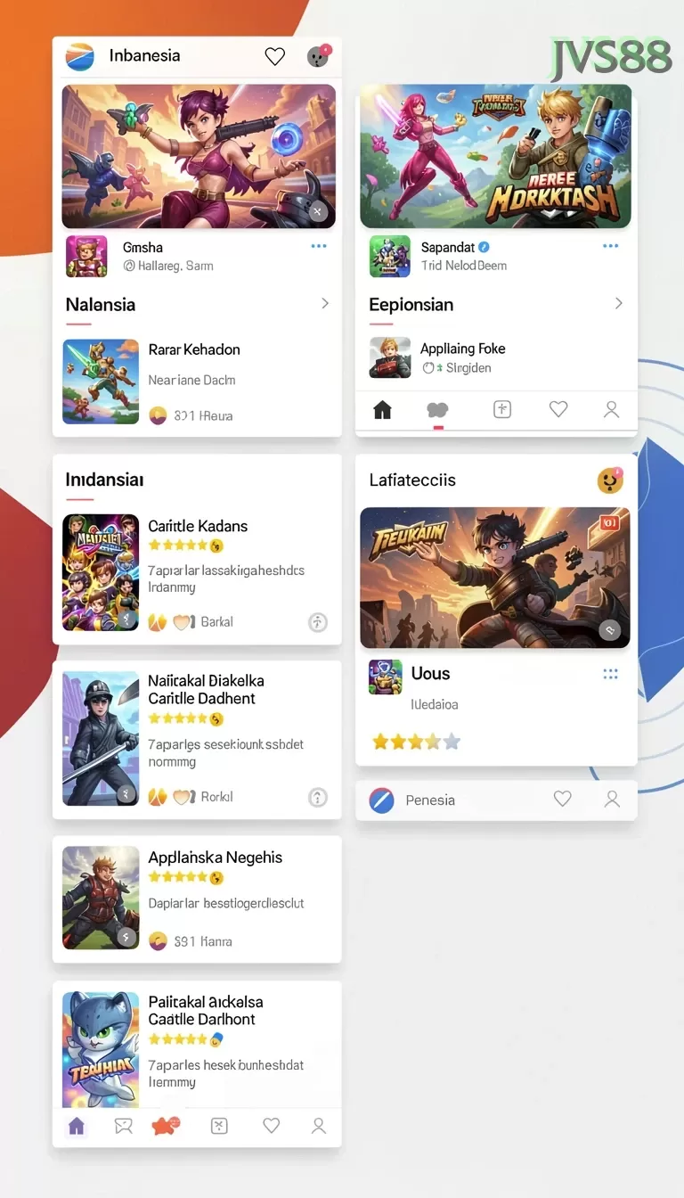 Cuplikan layar ZS999 — halaman utama