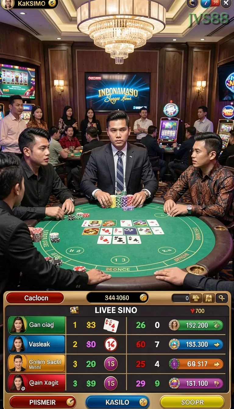 Cuplikan layar 8368SLOT — pengaturan akun